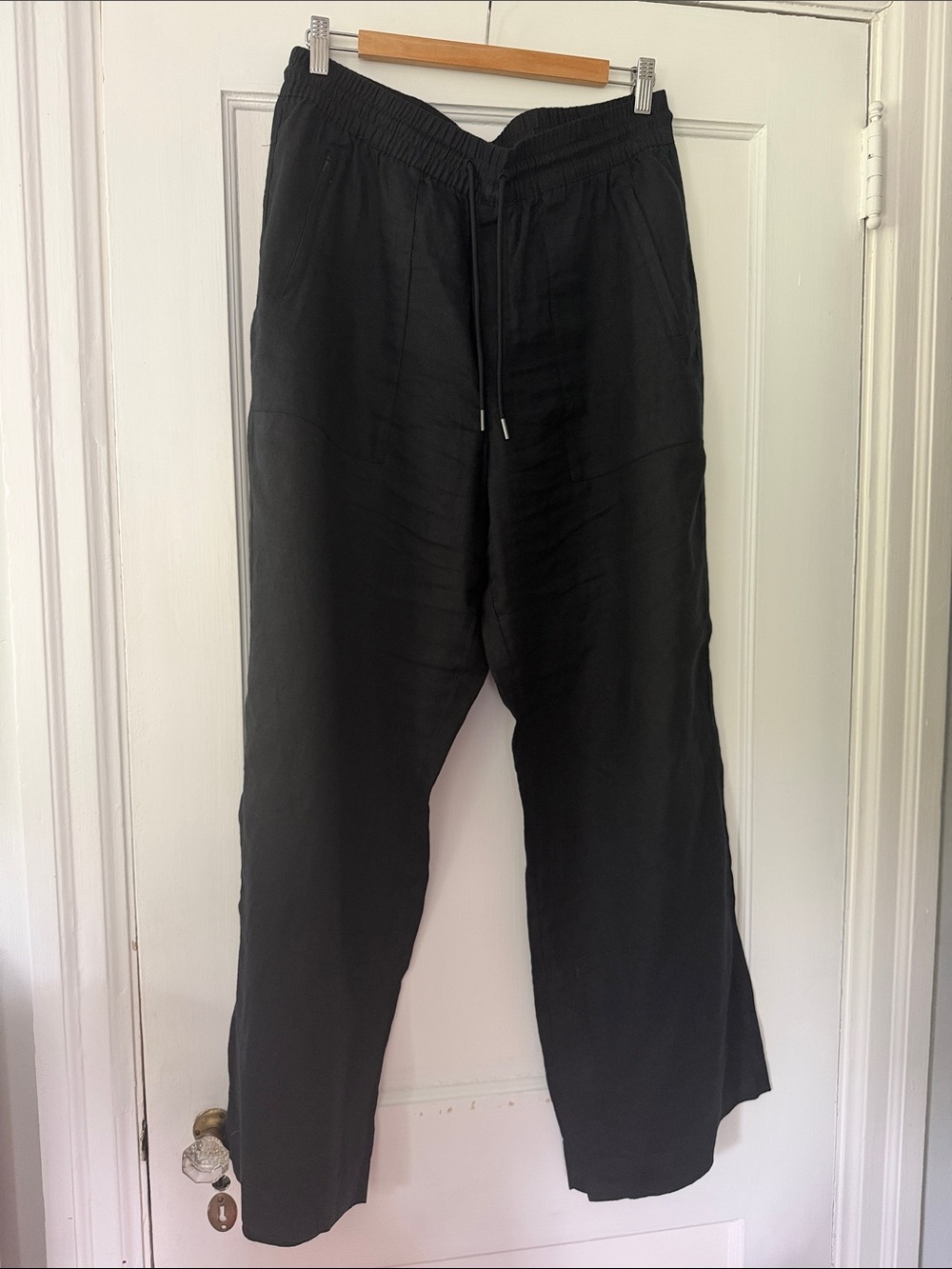 Athleta Black Elastic Waist Jogger Pants